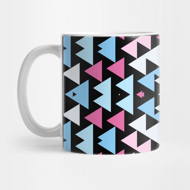 Kaleidoscope Pastel Arrow Pattern by Peaceful Space AS